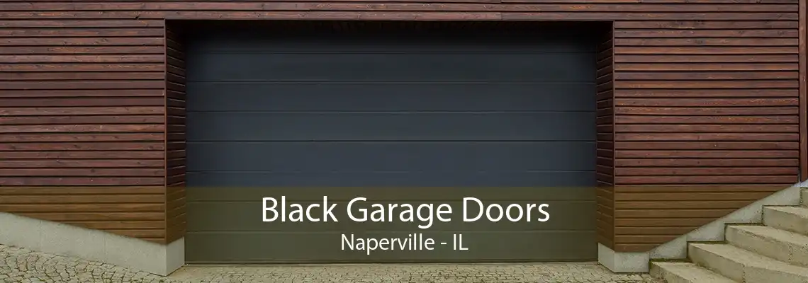 Black Garage Doors Naperville - IL