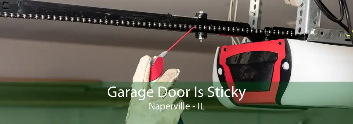 Garage Door Is Sticky Naperville - IL