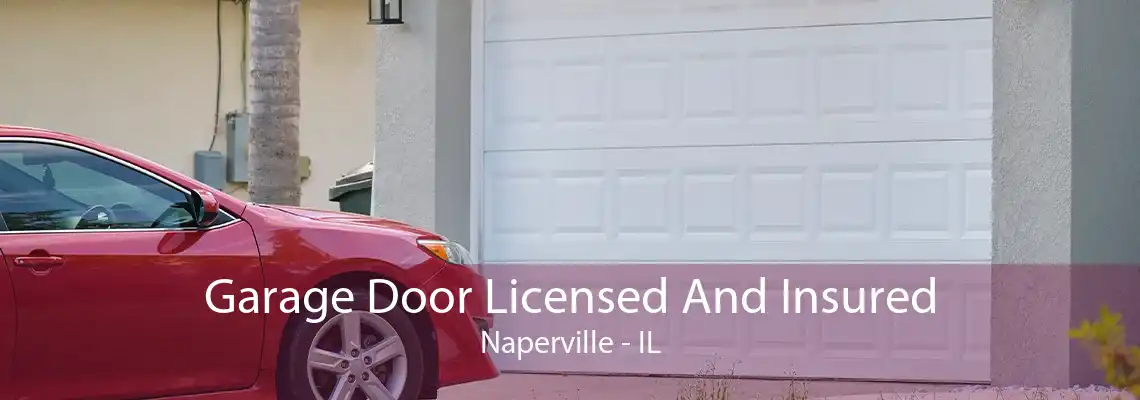 Garage Door Licensed And Insured Naperville - IL