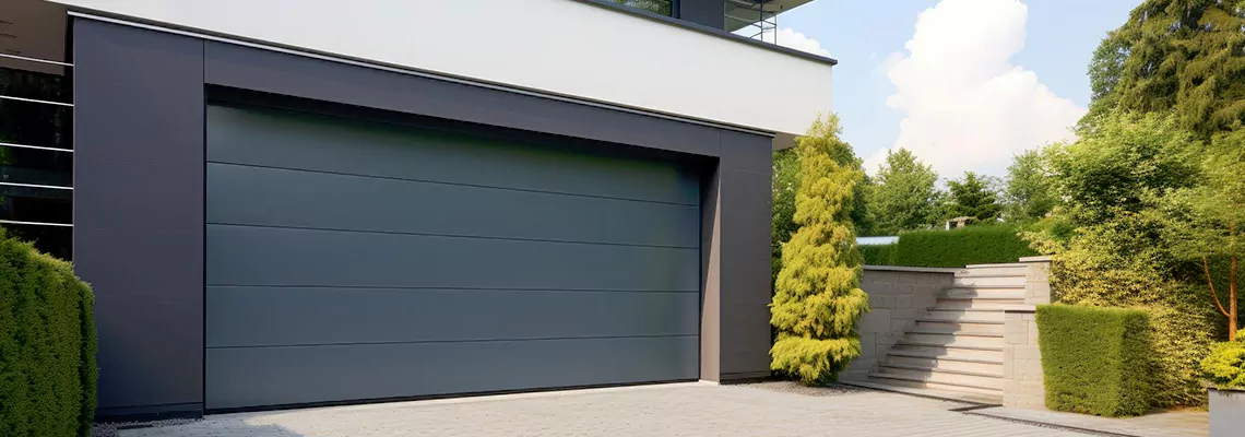 Haas Galvanized Steel Garage Door in Naperville, IL