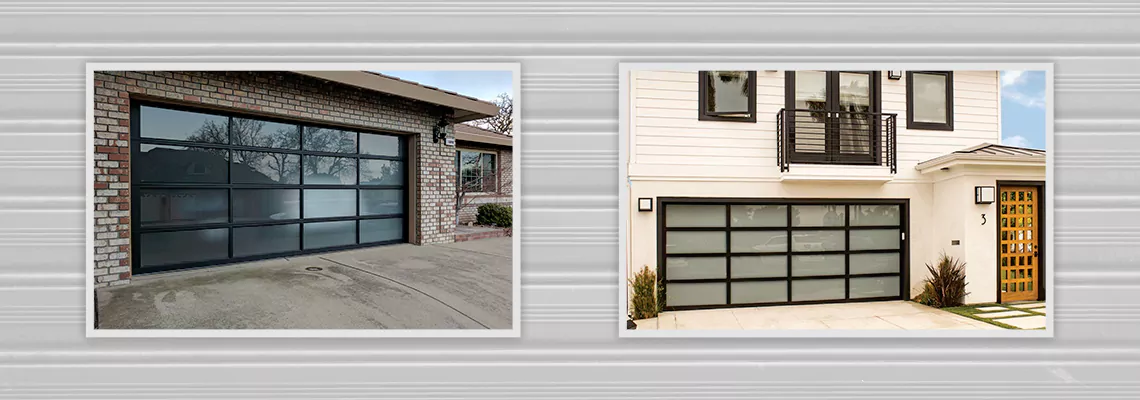 Glass Garage Doors Replacement in Naperville, Illinois