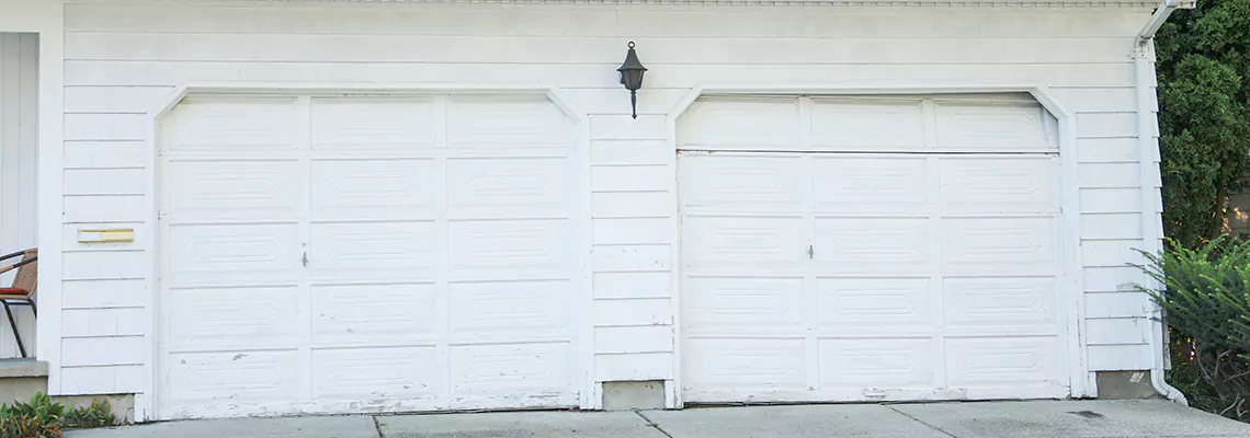 Roller Garage Door Dropped Down Replacement in Naperville, IL