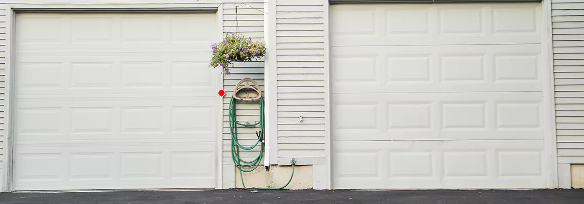 Sectional Garage Door Dropped Down Repair in Naperville, Illinois