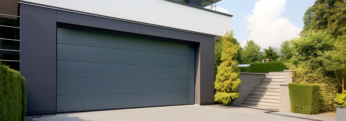 Modern Steel Garage Doors in Naperville, Illinois