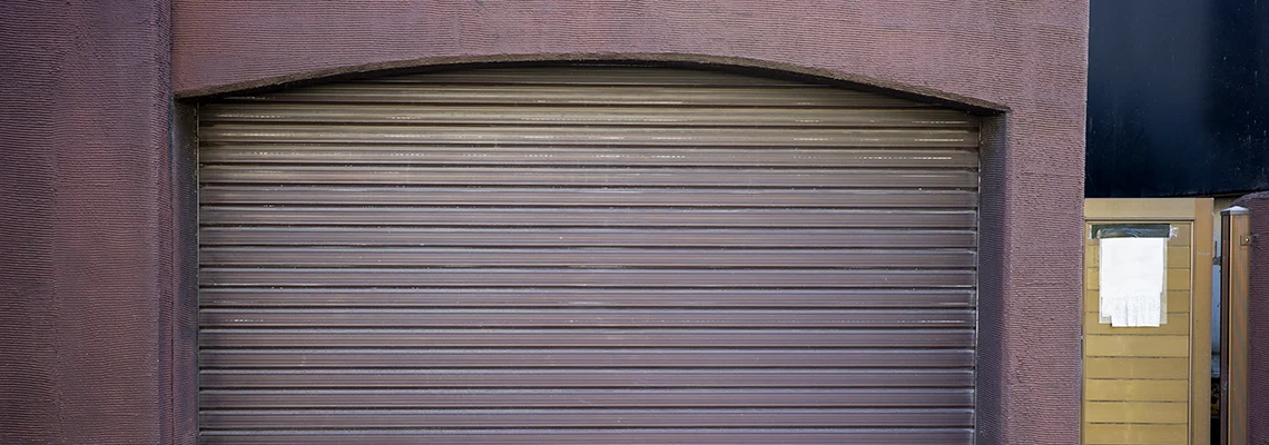 Fallen Garage Door Worn Rollers Replacement in Naperville, Illinois